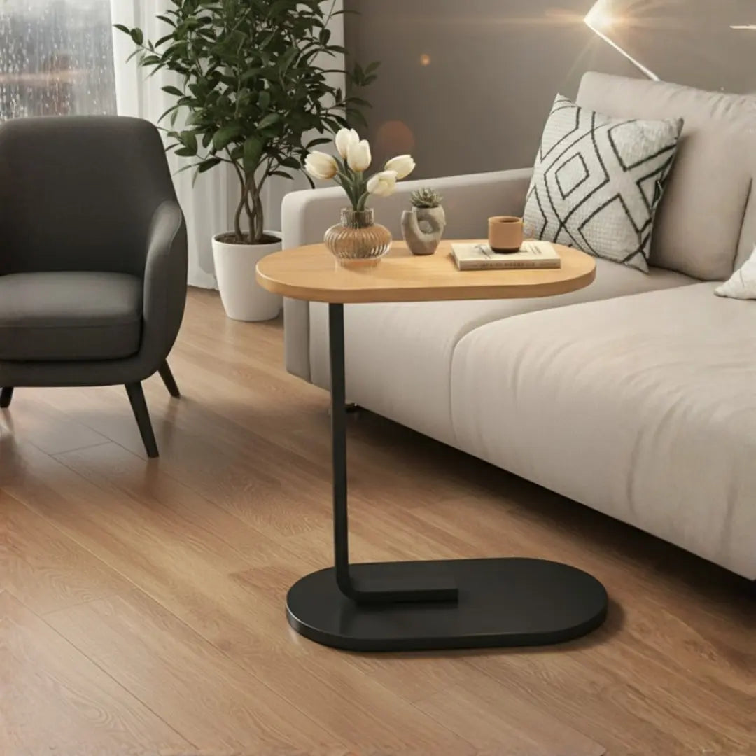 C-Shape Sofa Side Table