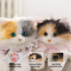 Kawaii Cat Plush Backpack – Cute & Fluffy Kitty Bag