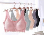 pack of-3 New Arrivals Thai Latex Bra Women One Piece Wire Free Seamless Underwear Comfortable Sports Bras