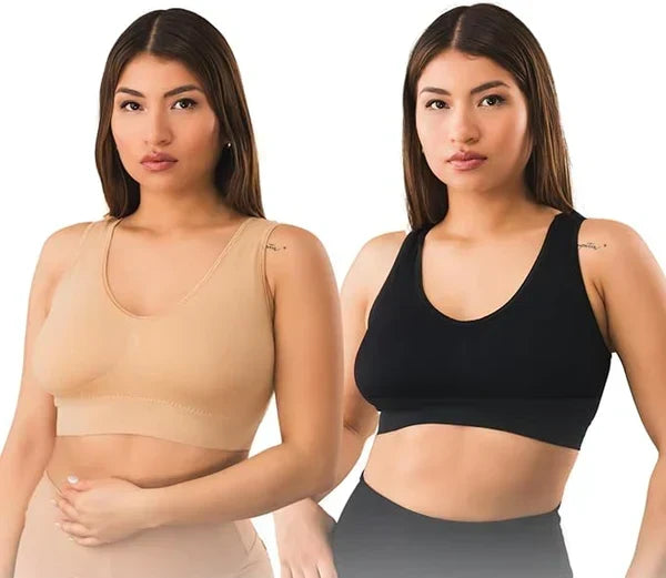 Pack Of 3 Imported Soft Cotton Non Paded Hot Bra Brief Brassire Blouse Brazzire For Girls Women Ladies
