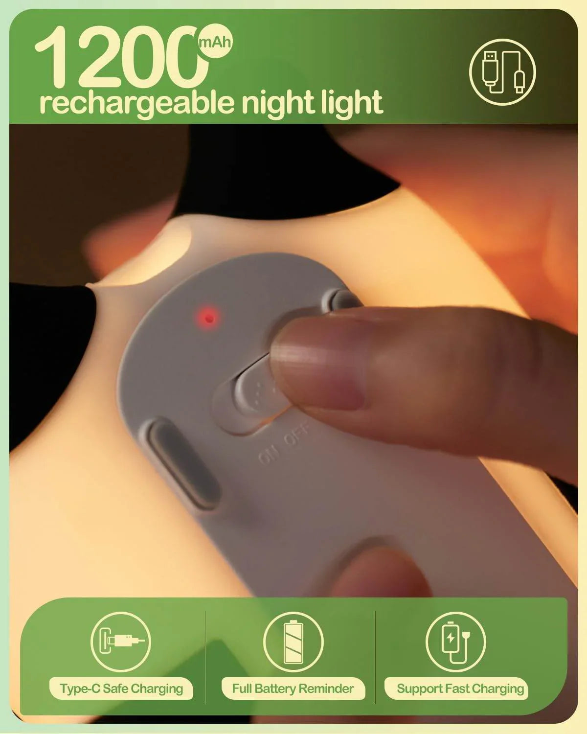 Silicone Animal Night Lamp