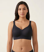 Back Open Thick strap Bonding Bra(Premium Imported)