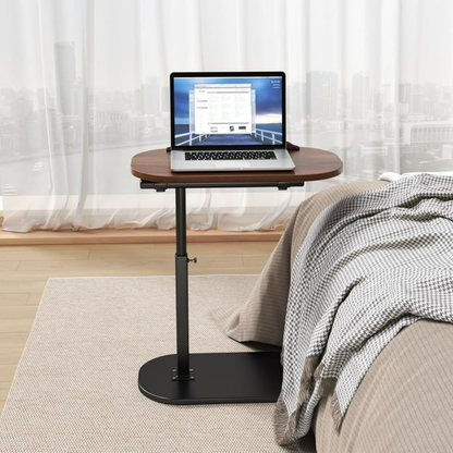 90° Tilting & 360° Swivel Height-Adjustable Work Table