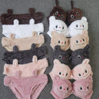 ✨Fluffy Bunny Plush Bra & Panty Set – Cute Soft Comfort Lingerie