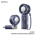 2-in-1 Power Bank Handheld Fan