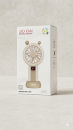 Portable LED Digital Display Highest Speed Fan
