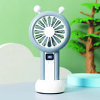 Portable LED Digital Display Highest Speed Fan